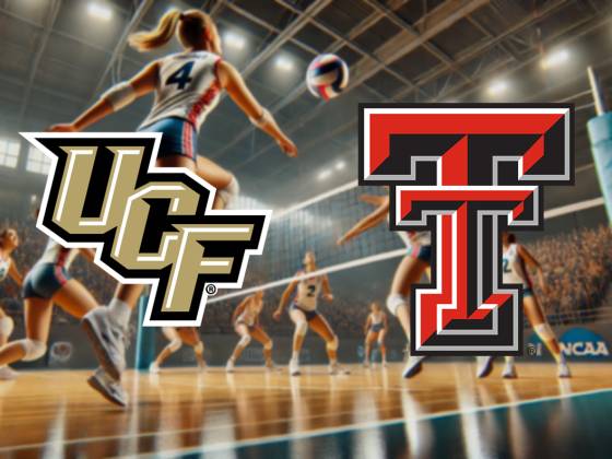 UCF Knights at Texas Tech Red Raiders Women's Volleyball